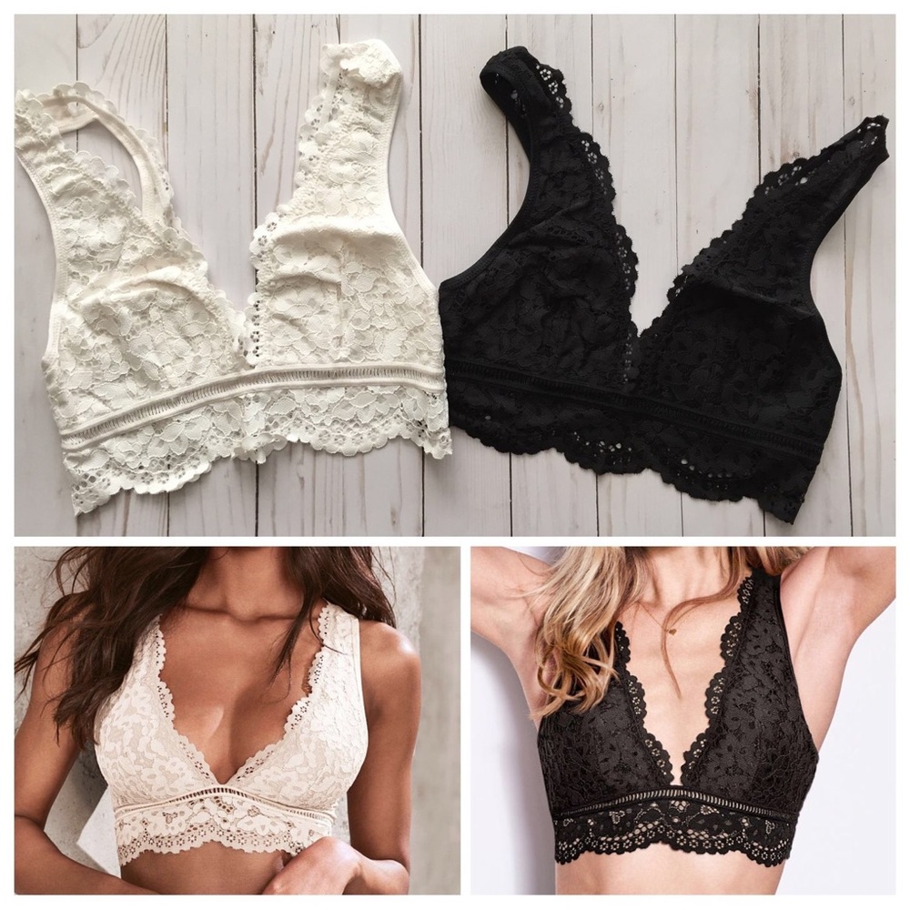 Victoria's Secret bralette set of 2  “NWT”